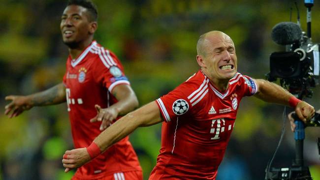 Robben decide la Champions
