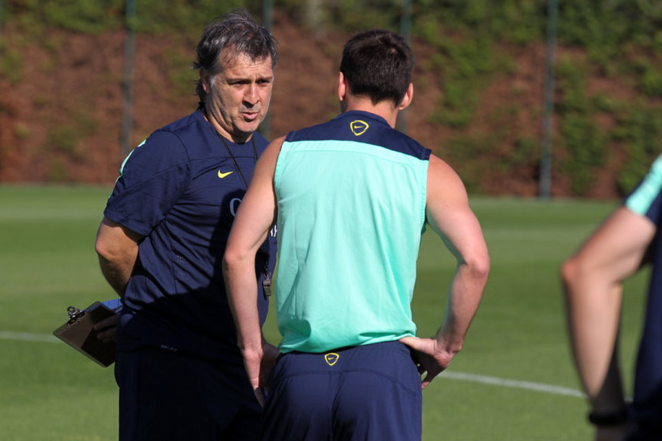 A Messi no le gusta salir nunca de la cancha